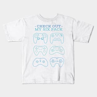 A Gamer's Core Strength Is Here Kids T-Shirt